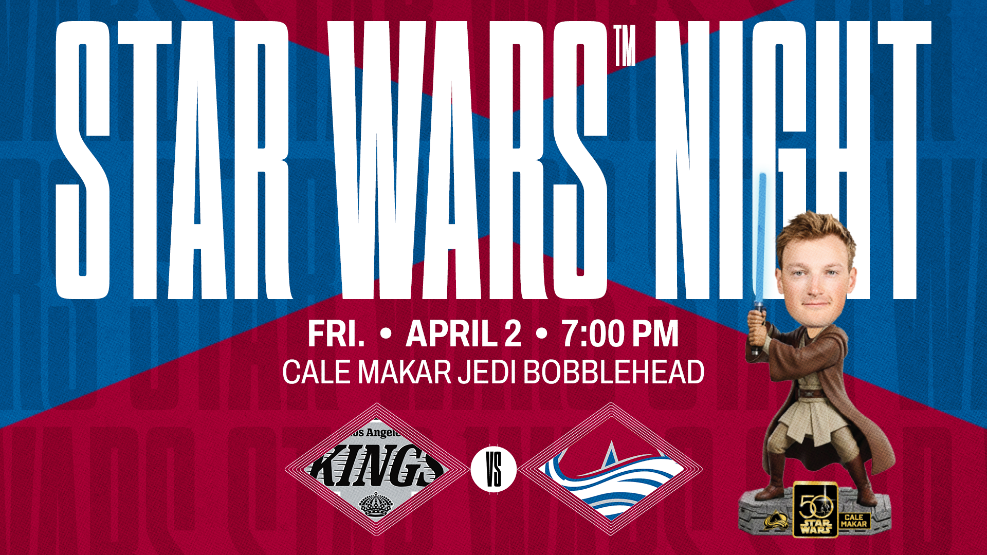 Star Wars Night - Colorado Avalanche vs. Los Angeles