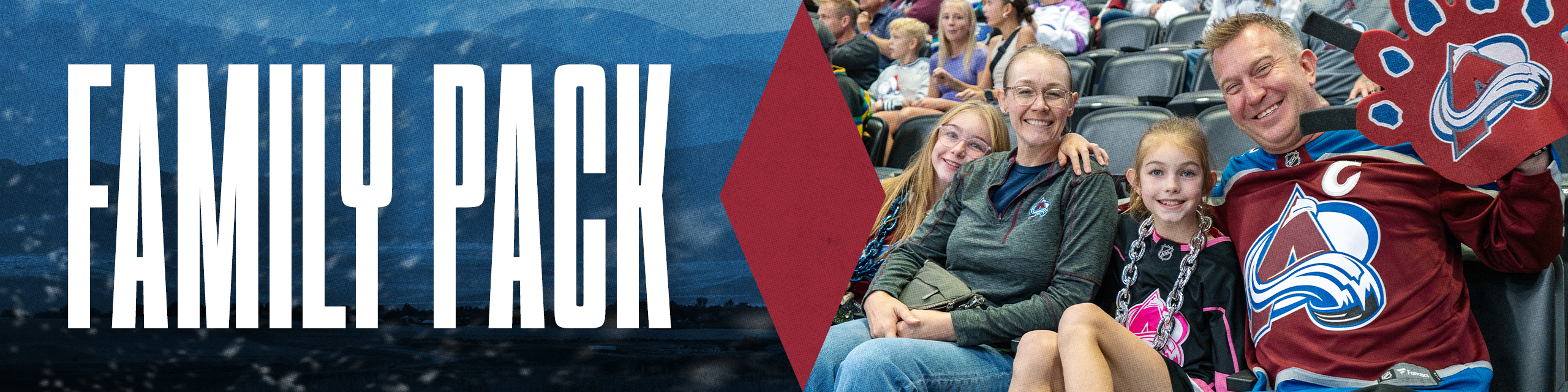 Colorado Avalanche Family Pack